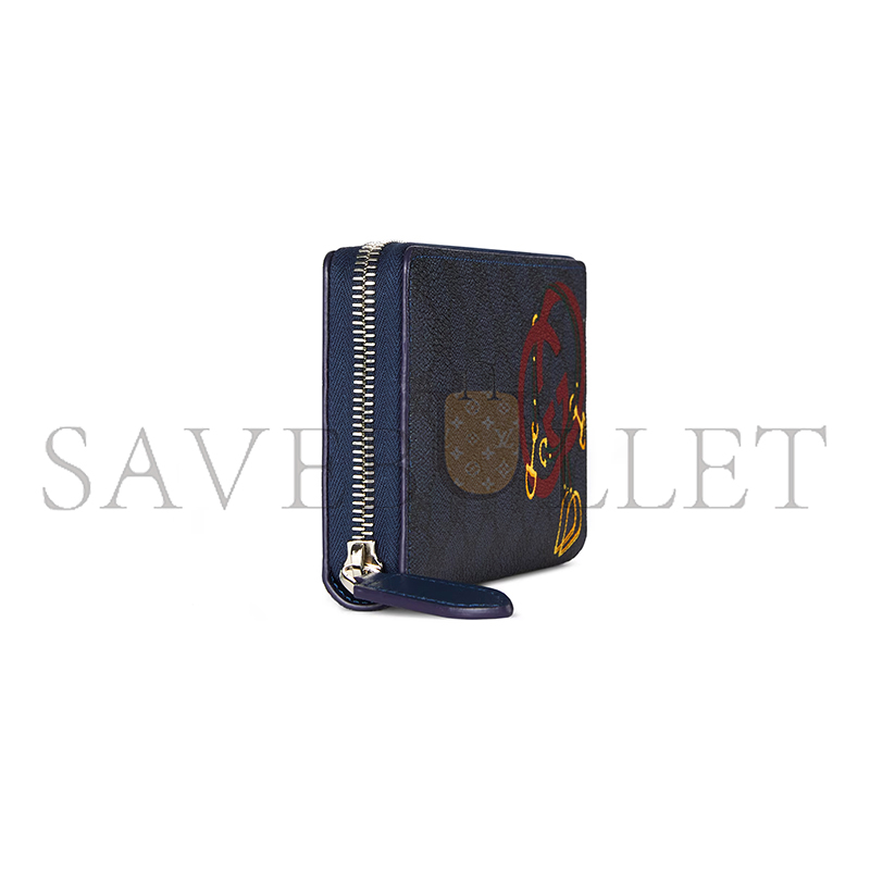 Gvc*1 gg zip around wallet with print 855680 (19*10.5*2.5cm)